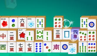 Mahjong Rain of Tiles