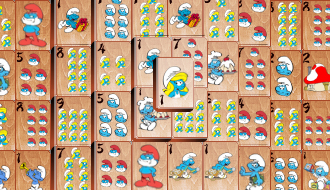 Smurfs classic Mahjong